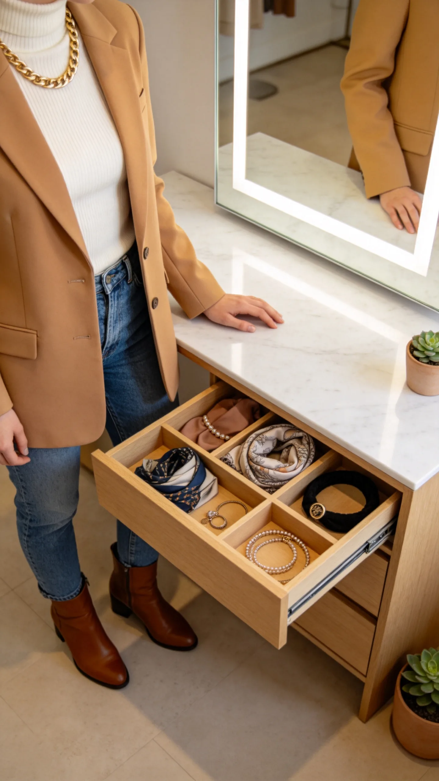 8. Integrated Vanity Station