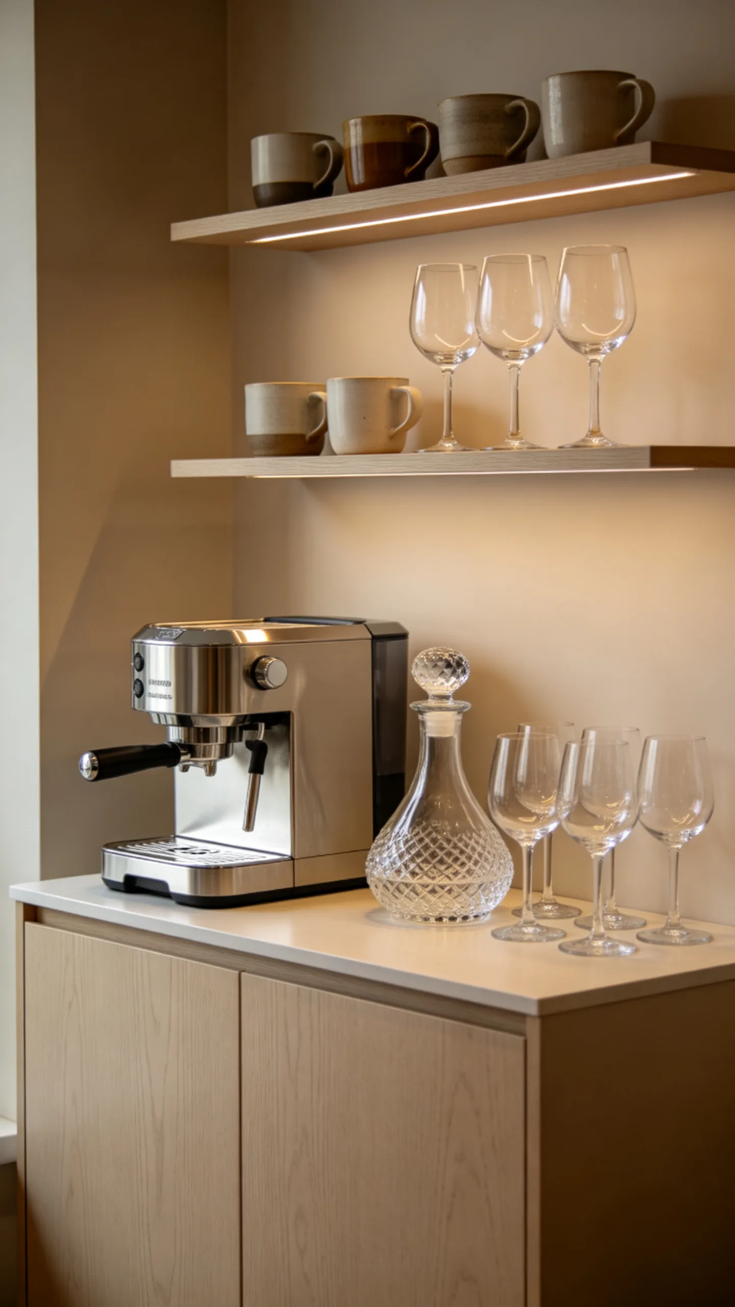 9. Create a Coffee and Wine Dual Station