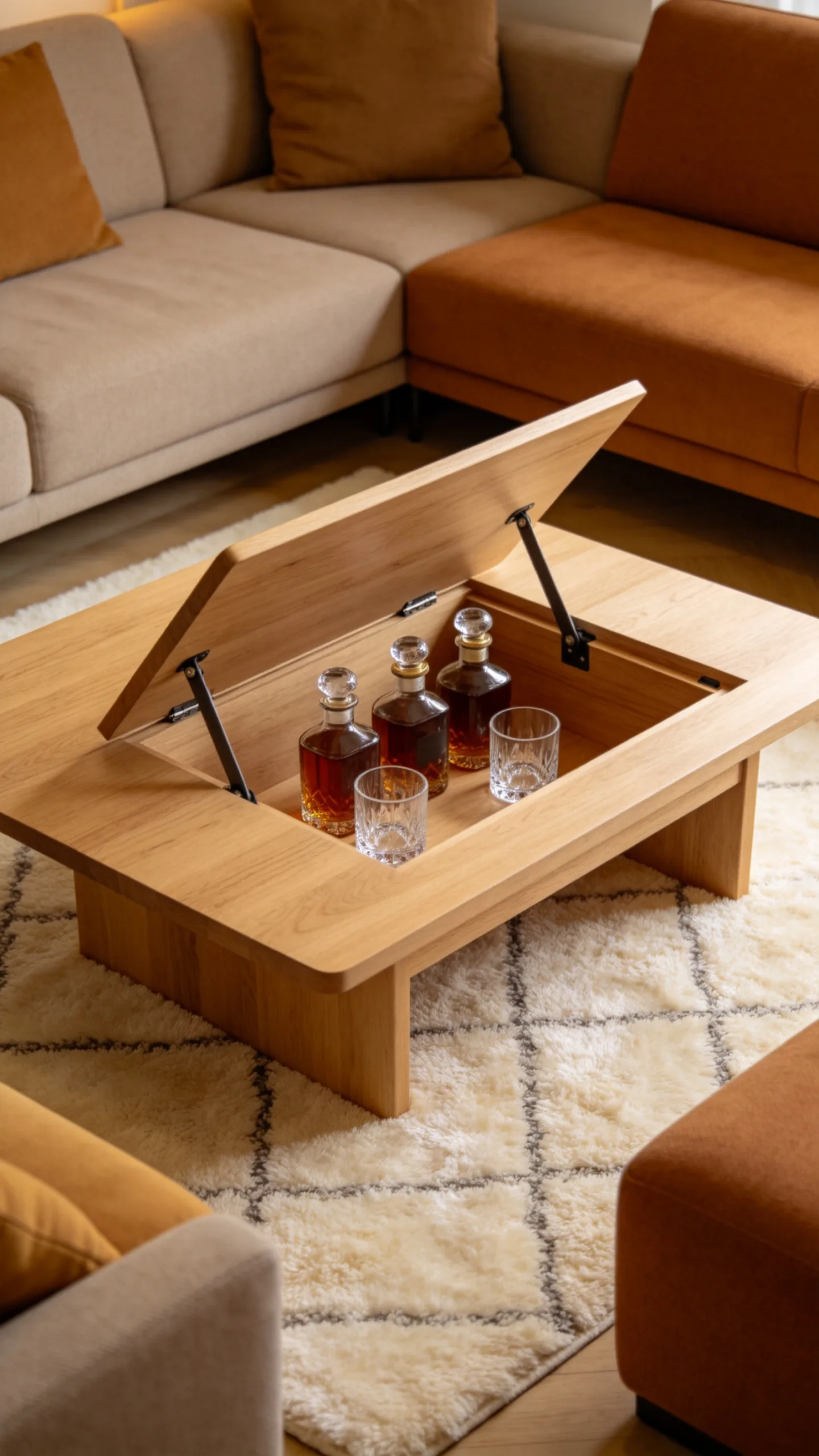 10. The Coffee Table Lift Top