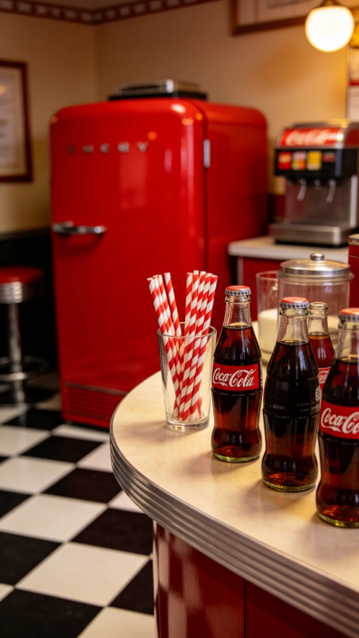 10. Vintage-Inspired Soda Fountain