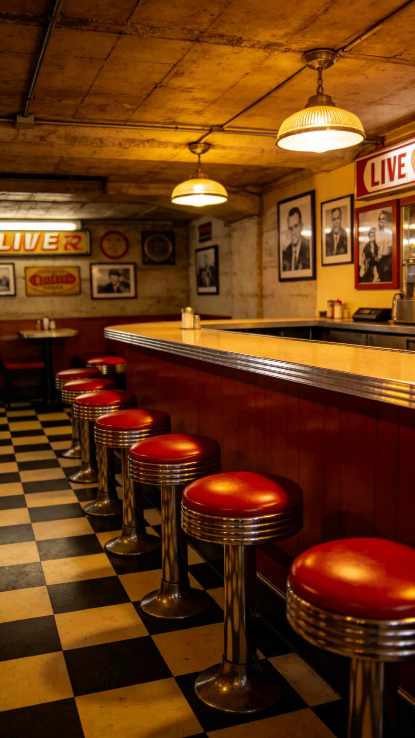 13. Retro Diner and Arcade Style Bar